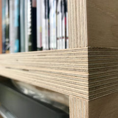 Plywood Box Shelving